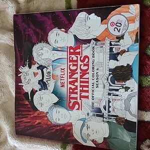 Stranger things adult coloring book